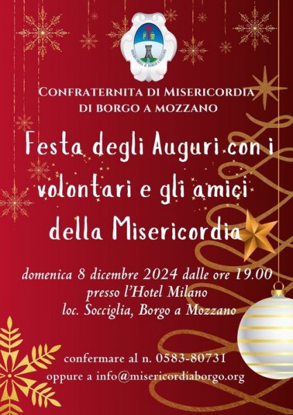 8 DICEMBRE - FESTA DEGLI AUGURI